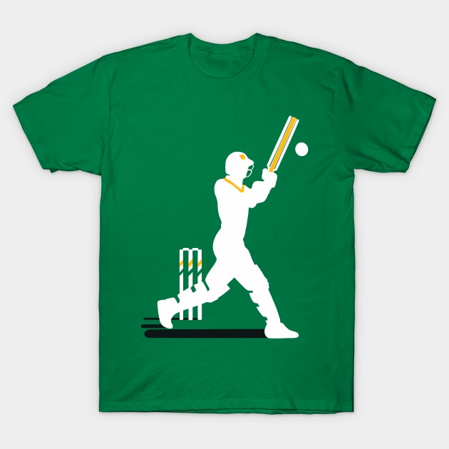 Cricket - Silhouette Dynamic Drawing T-Shirt by isstgeschichte